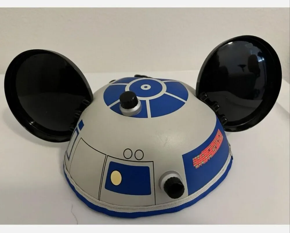Walt Disney World Star Wars R2D2 Mickey ears hat